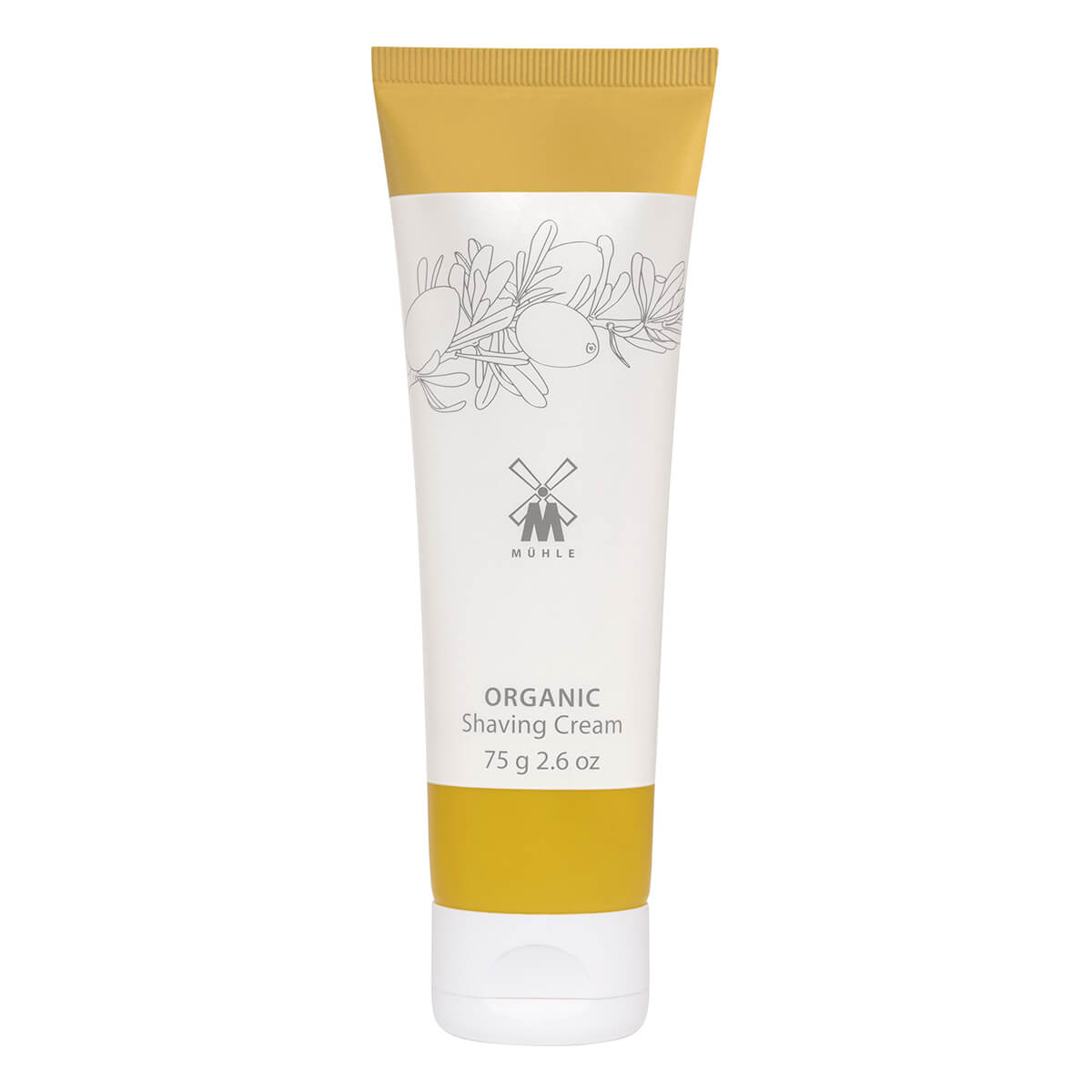 Organic Rasiercreme, 75 ml.