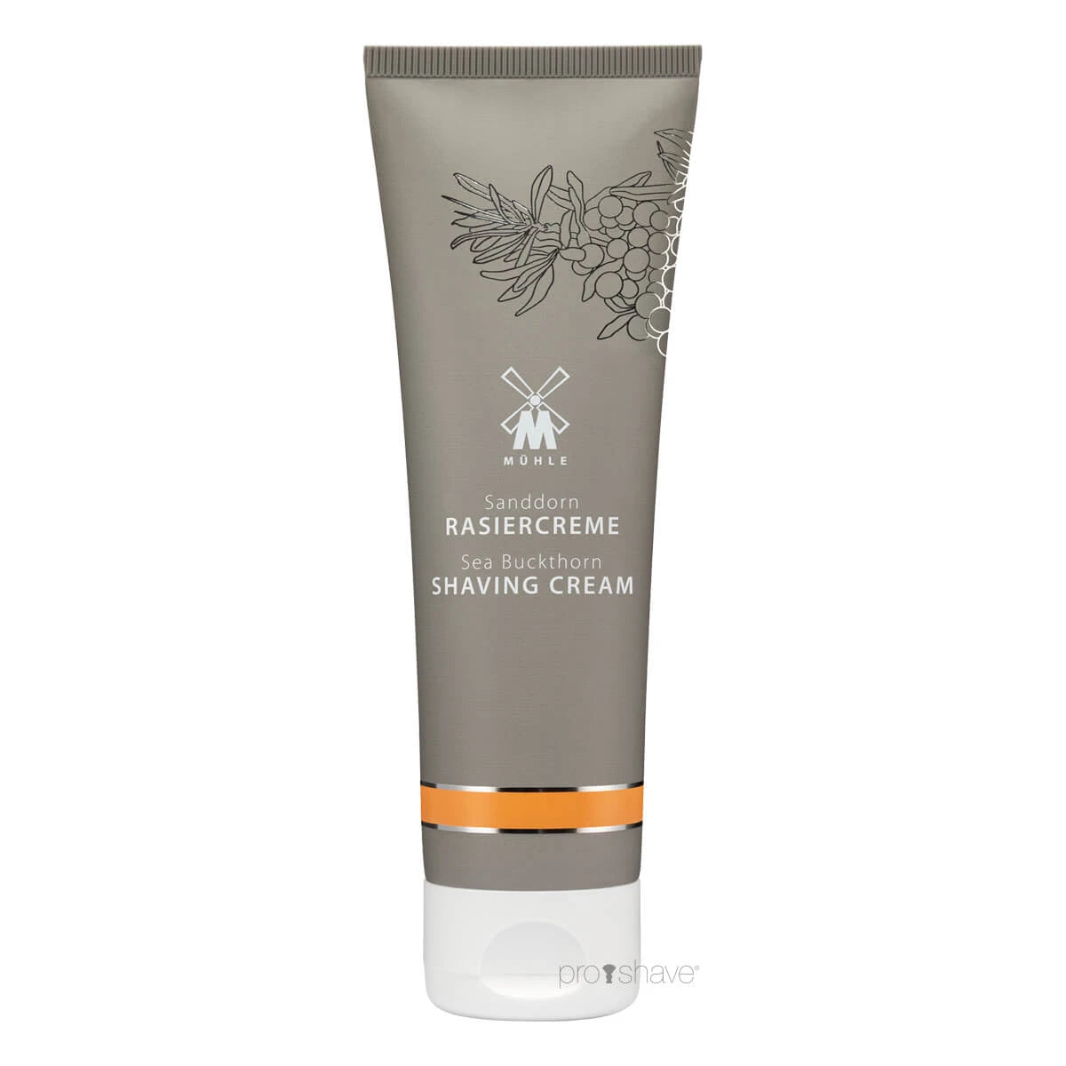 Rasiercreme, Sanddorn, 75 ml.