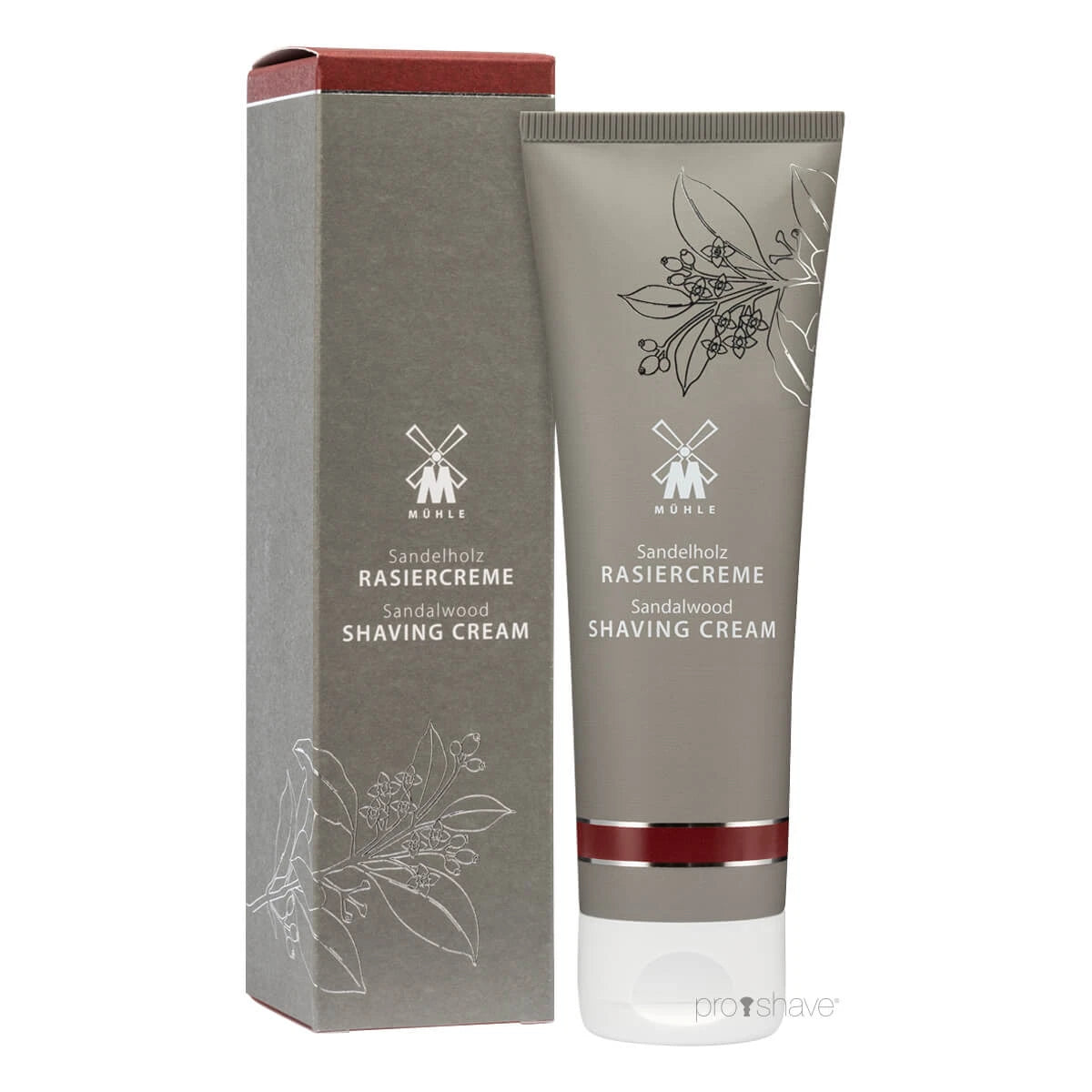 Rasiercreme, Sandelholz, 75 ml.
