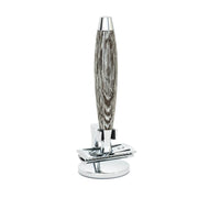 DE Rasierhobel, Edition No. 3, Mose Eiche & Sterling Silber