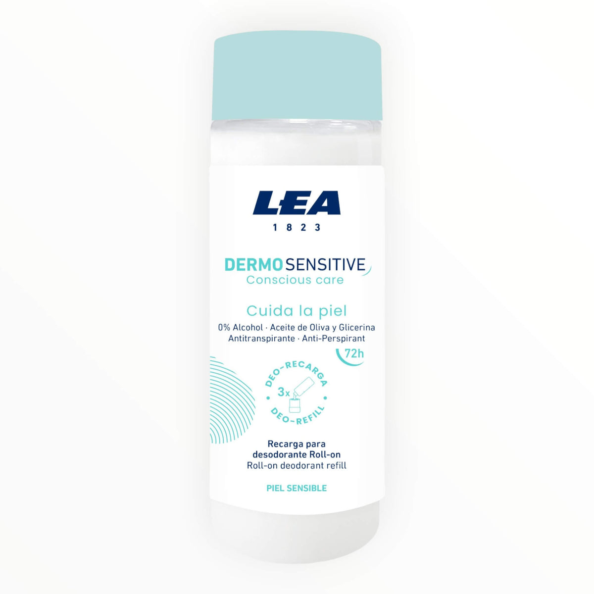Geschenkset mit nachfüllbarem Roll-on-Deodorant + Nachfüllpackung, Dermo Sensitive