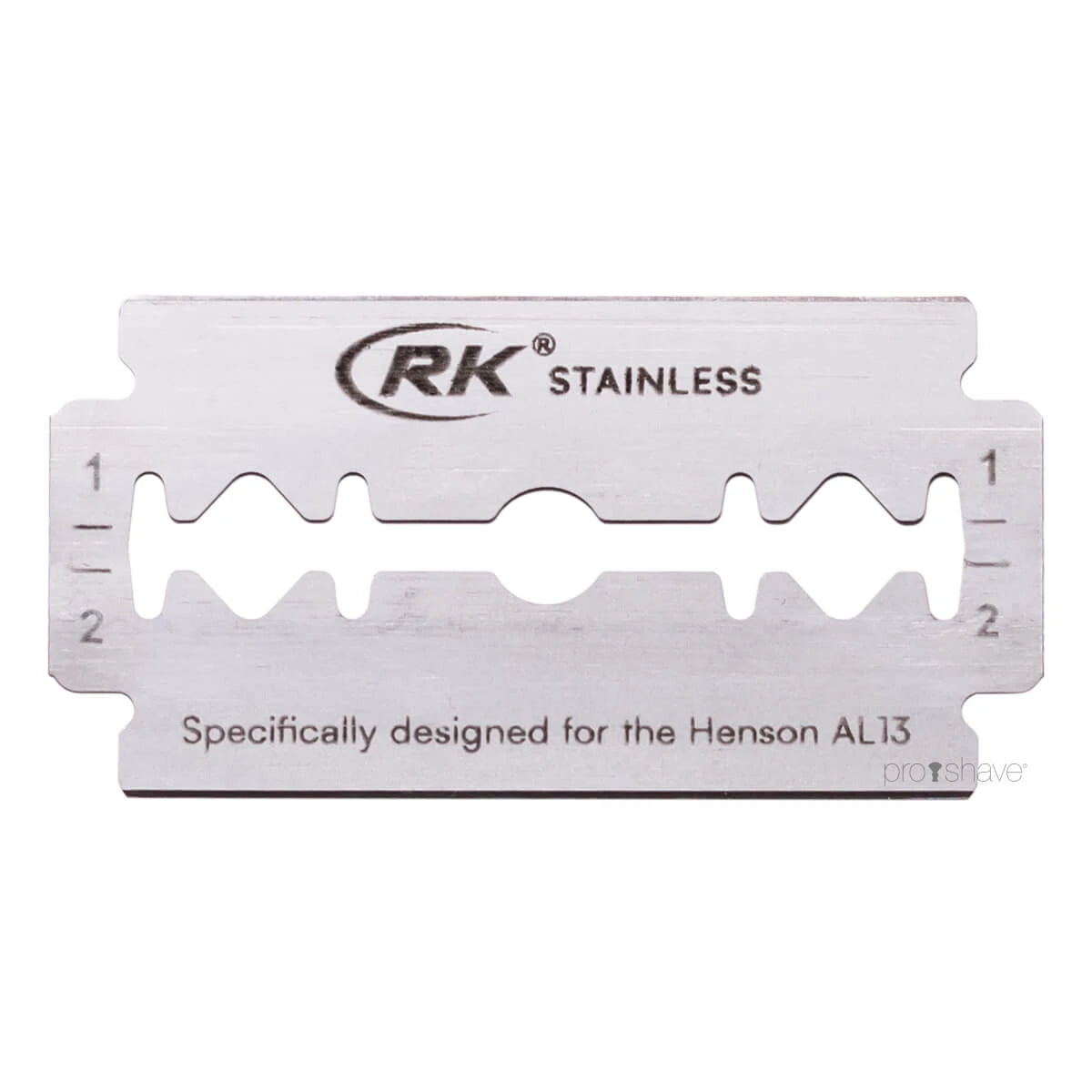 RK Shaving Stainless DE Rasierklingen, 2x5 Stück (10 Stück)