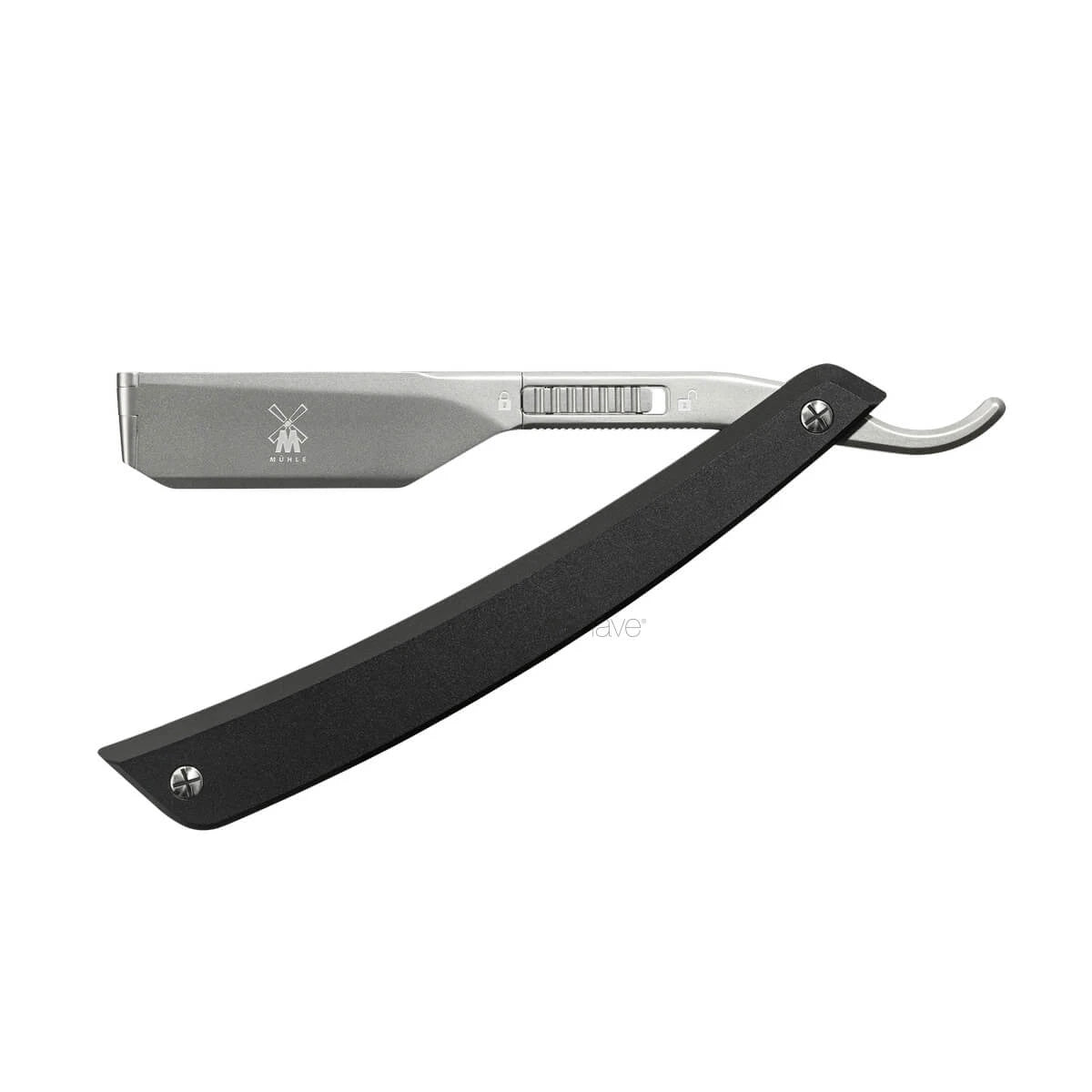 Rasiermesser für austauschbare Klingen, Enthusiast Pro, Schwarz