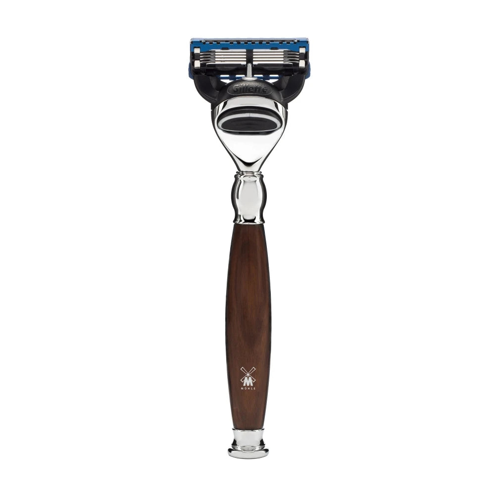 Gillette Fusion Rasierer, Sophist, Eisenholz