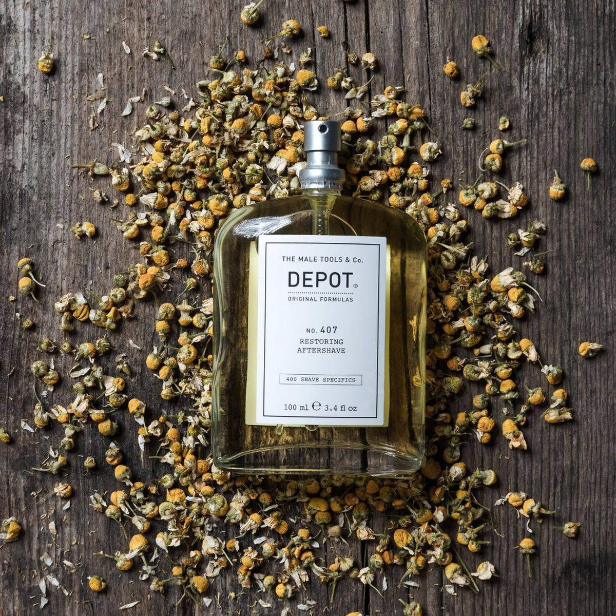 Restaurierendes Aftershave, Nr. 407, 100 ml.