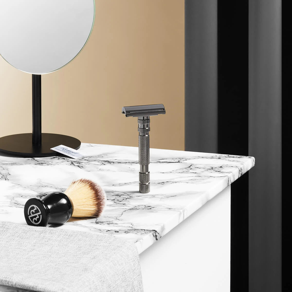 T2 Verstellbarer DE-Rasierhobel, Gunmetal