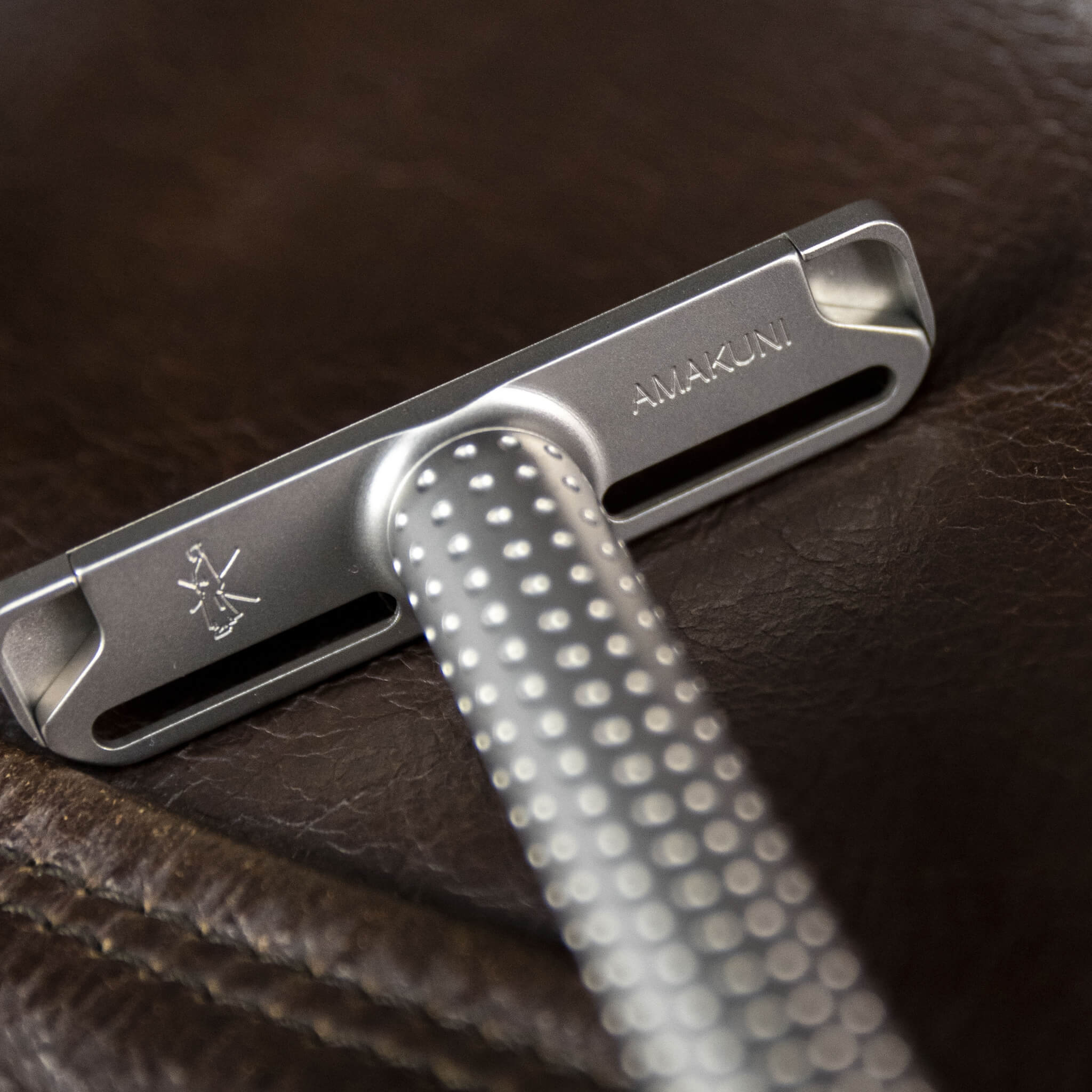 Amakuni Single-Edge-Rasierer, Edelstahl – matt