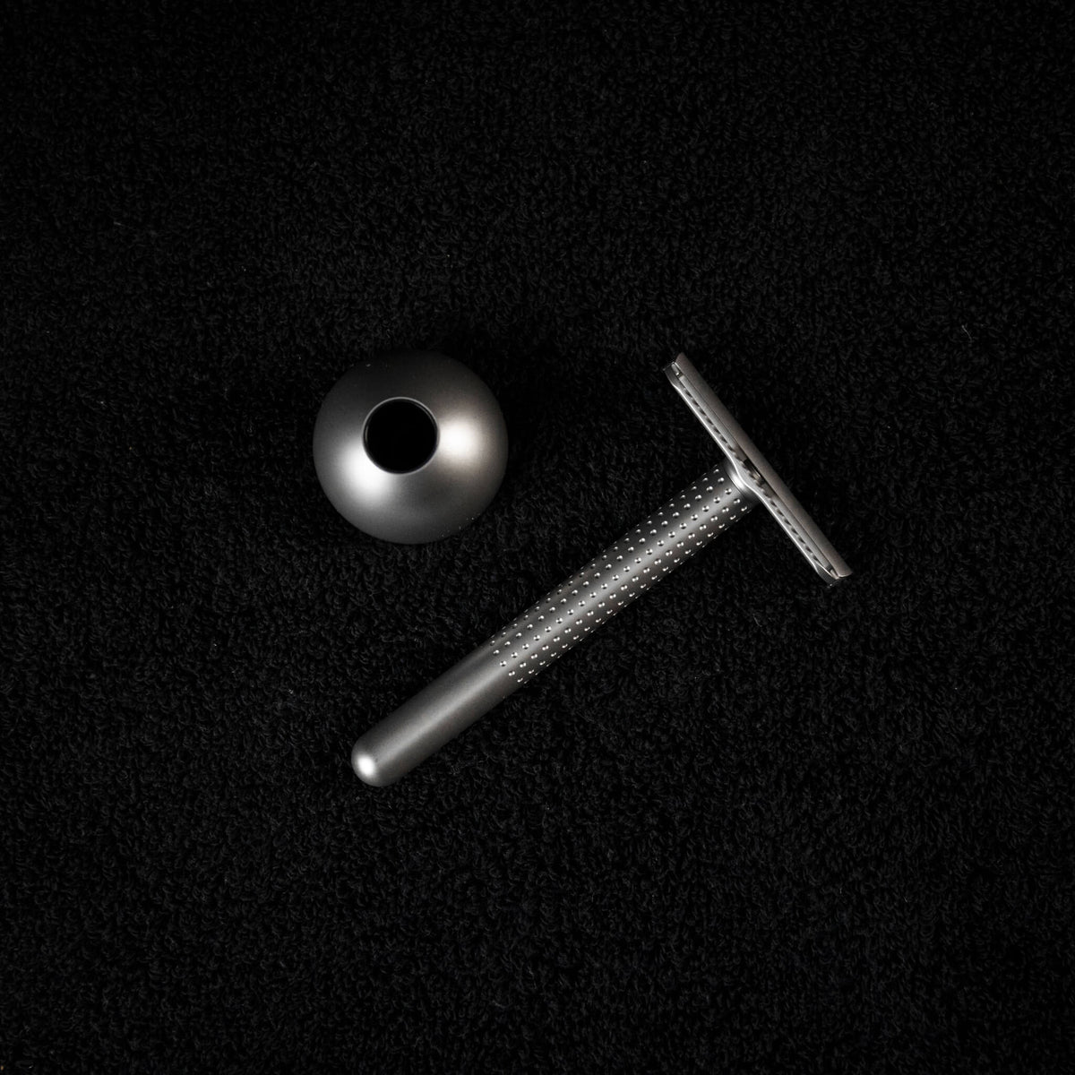 Amakuni Single-Edge-Rasierer, Edelstahl – matt