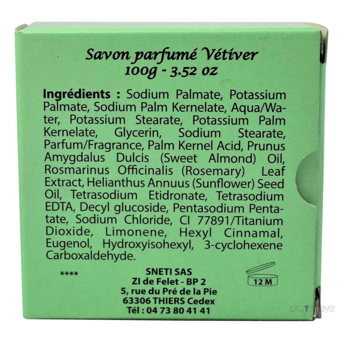 Rasierseife, Vetiver, 70 gr.