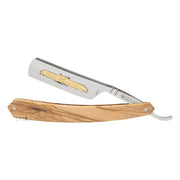 Rasiermesser, 6/8 Rundnase, Eagle, Olivenholz