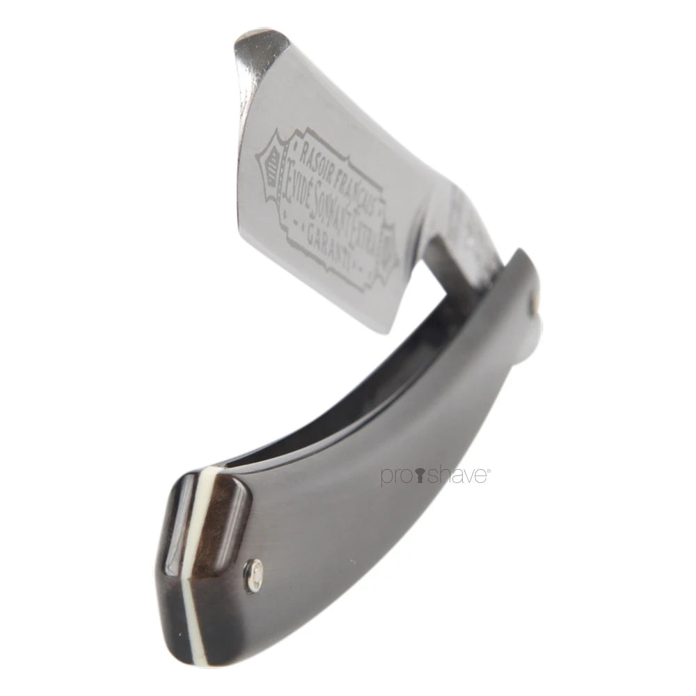 Rasiermesser, 6/8 Rundnase, Horn