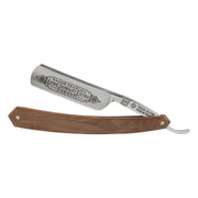 Rasiermesser, 6/8 Rundnase, Walnuss