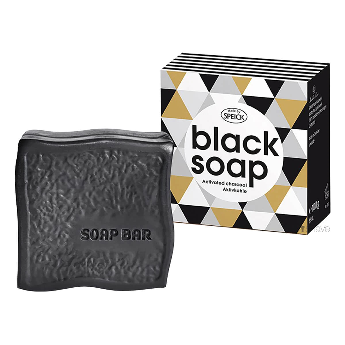 Schwarze Seife, Aktivkohle, 100 gr.