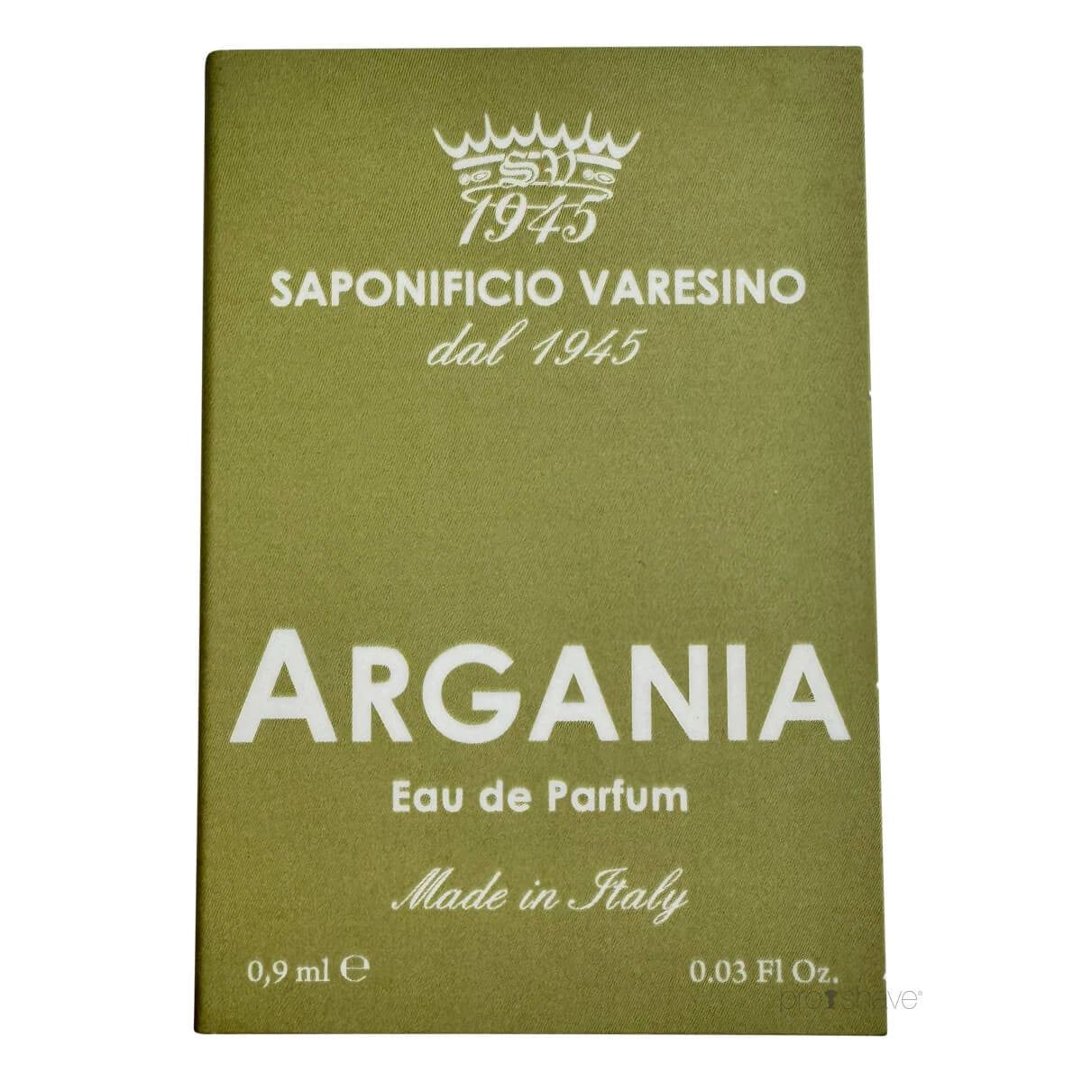 Eau de Parfüm, Argania, Probe, 0,9 ml.