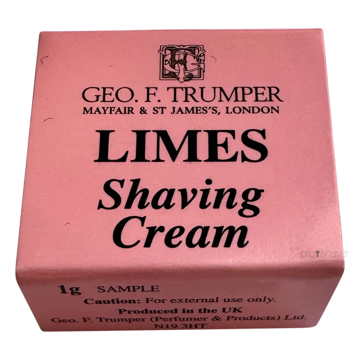 Rasiercreme, Limetten, Probe, 1 gr.