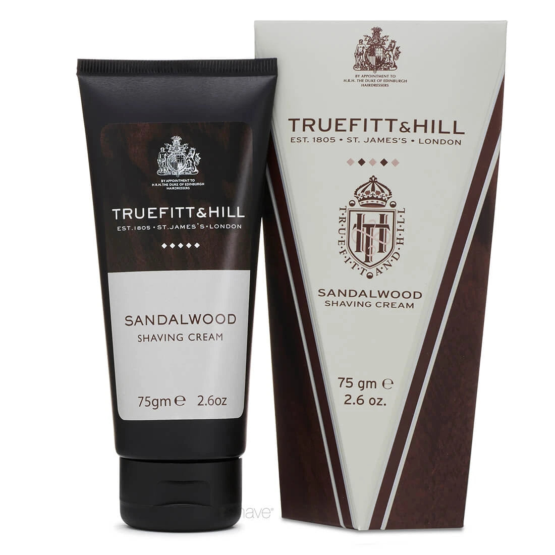 Rasiercreme, Sandalwood, 75 gr.