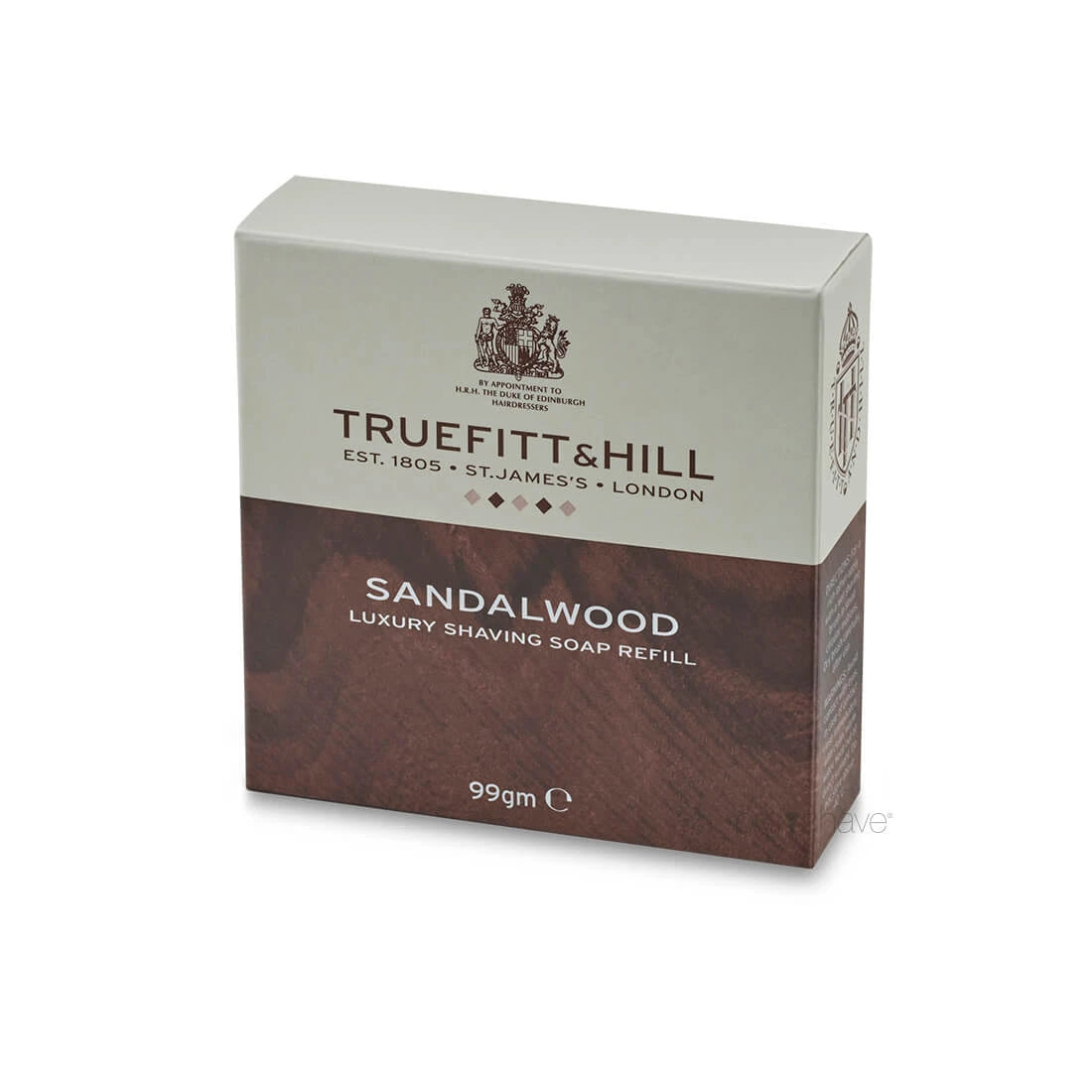 Rasierseife nachfüllbar, Sandalwood, 99 gr.