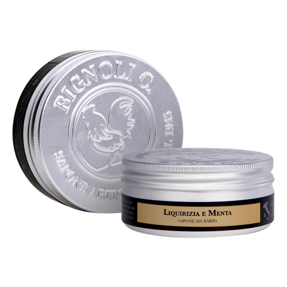Rasierseife, Liquirizia Menta, 175 gr.