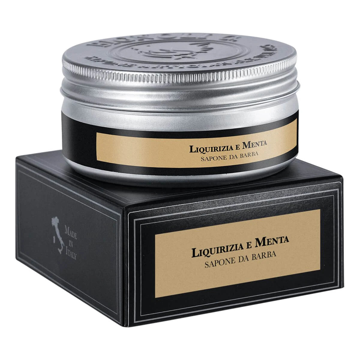 Rasierseife, Liquirizia Menta, 175 gr.