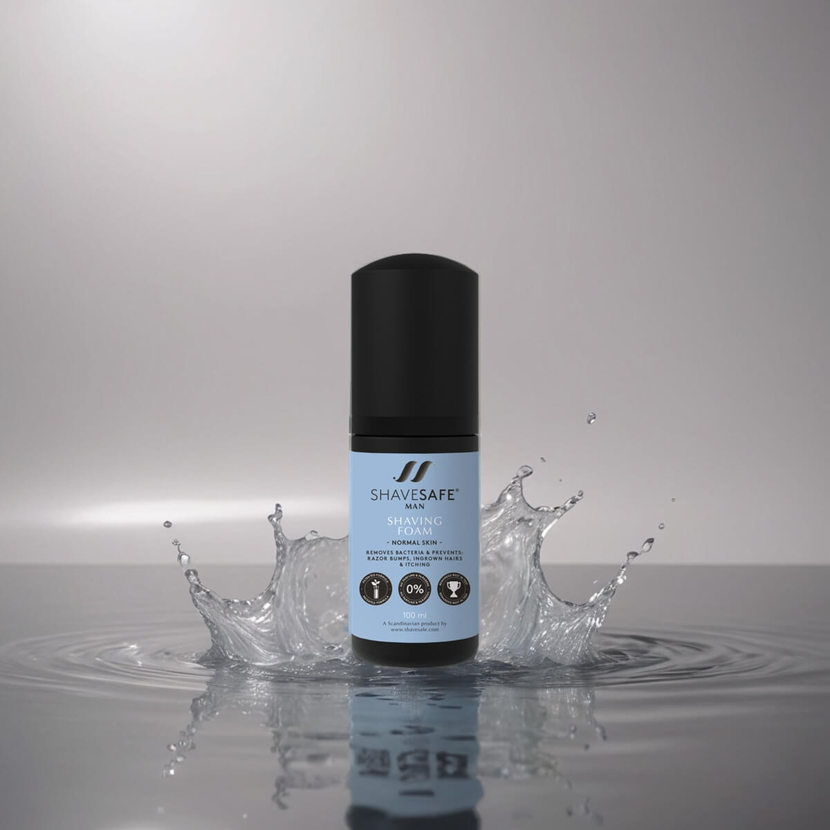 Rasierschaum, Mann, Normale Haut, 100 ml.