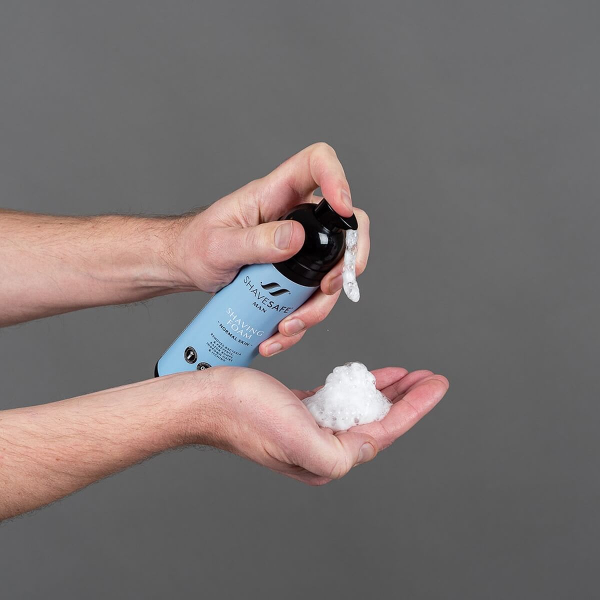 Rasierschaum, Mann, Normale Haut, 200 ml.