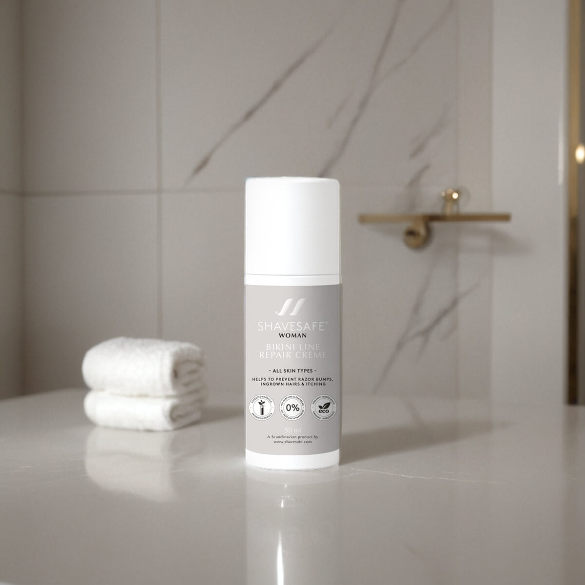 Reparaturcreme für die Bikinizone, Frau, 50 ml.