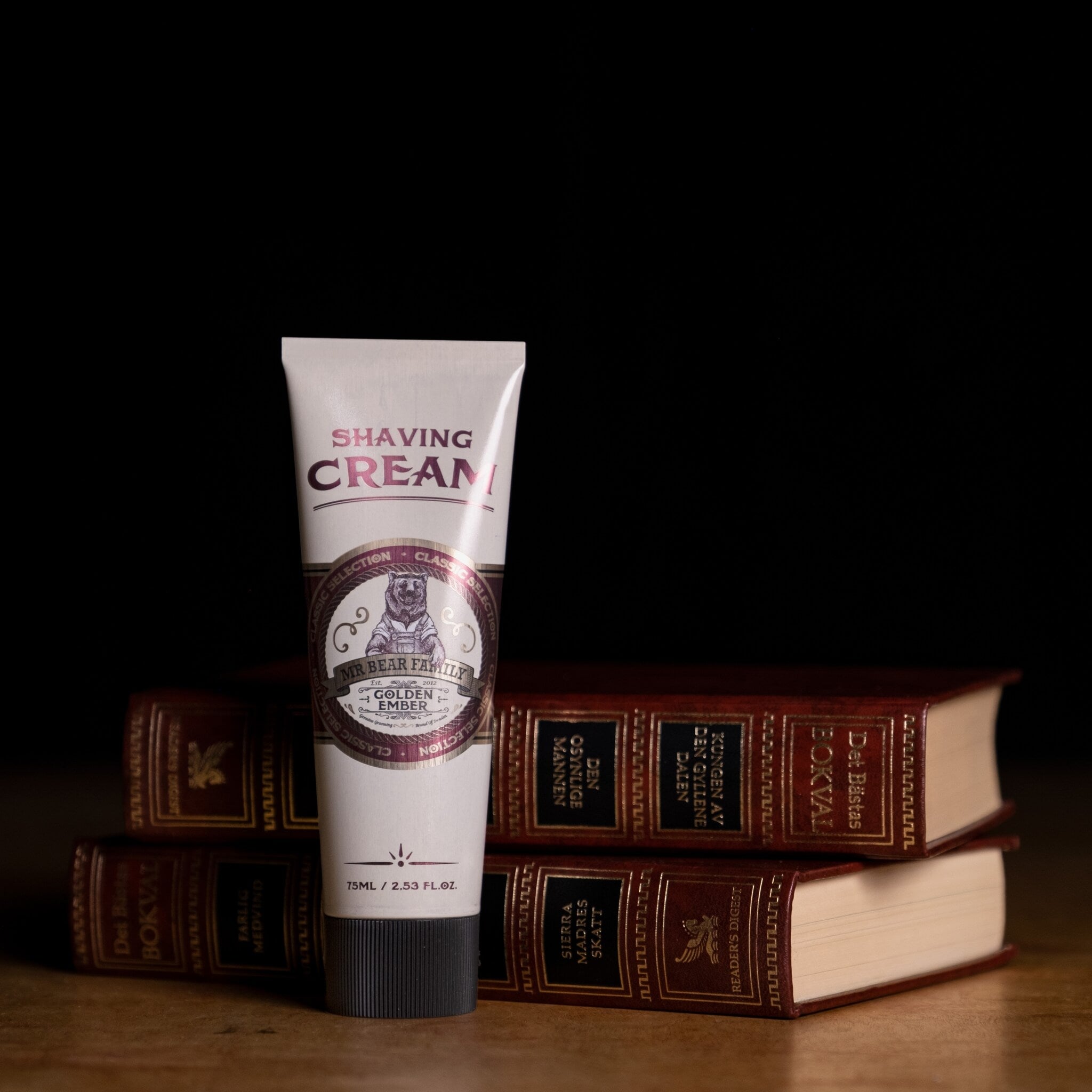 Rasiercreme, Golden Ember, 75 ml.