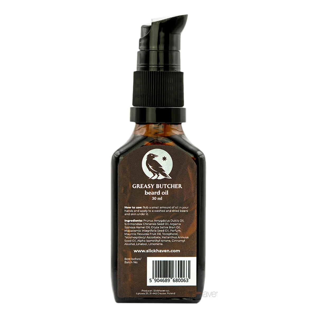 Bartöl, Greasy Butcher, 30 ml.