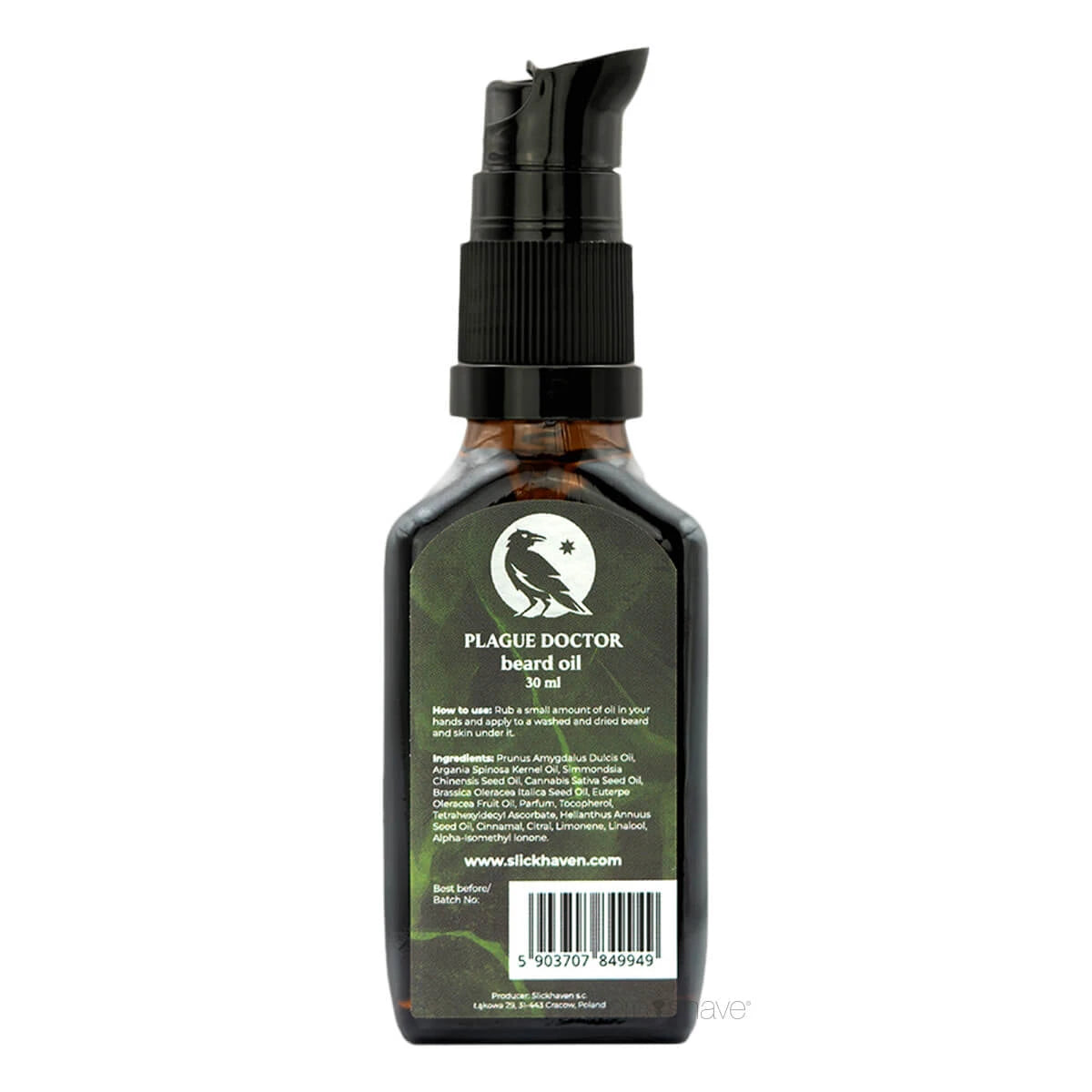 Bartöl, Plague Doctor, 30 ml.