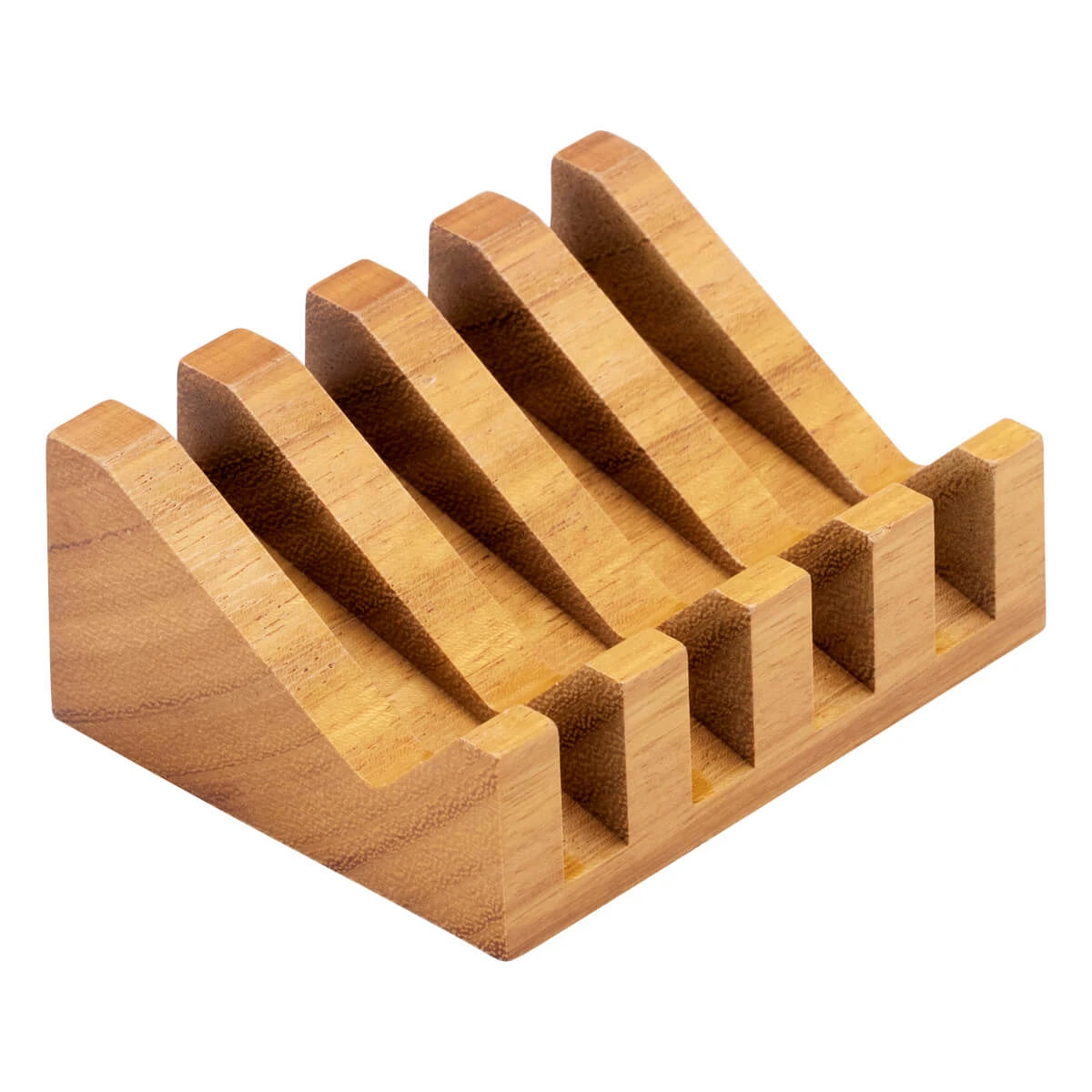 Diagonale Seifenschale, Holz