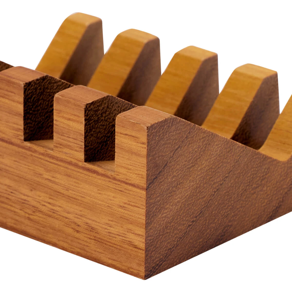Diagonale Seifenschale, Holz