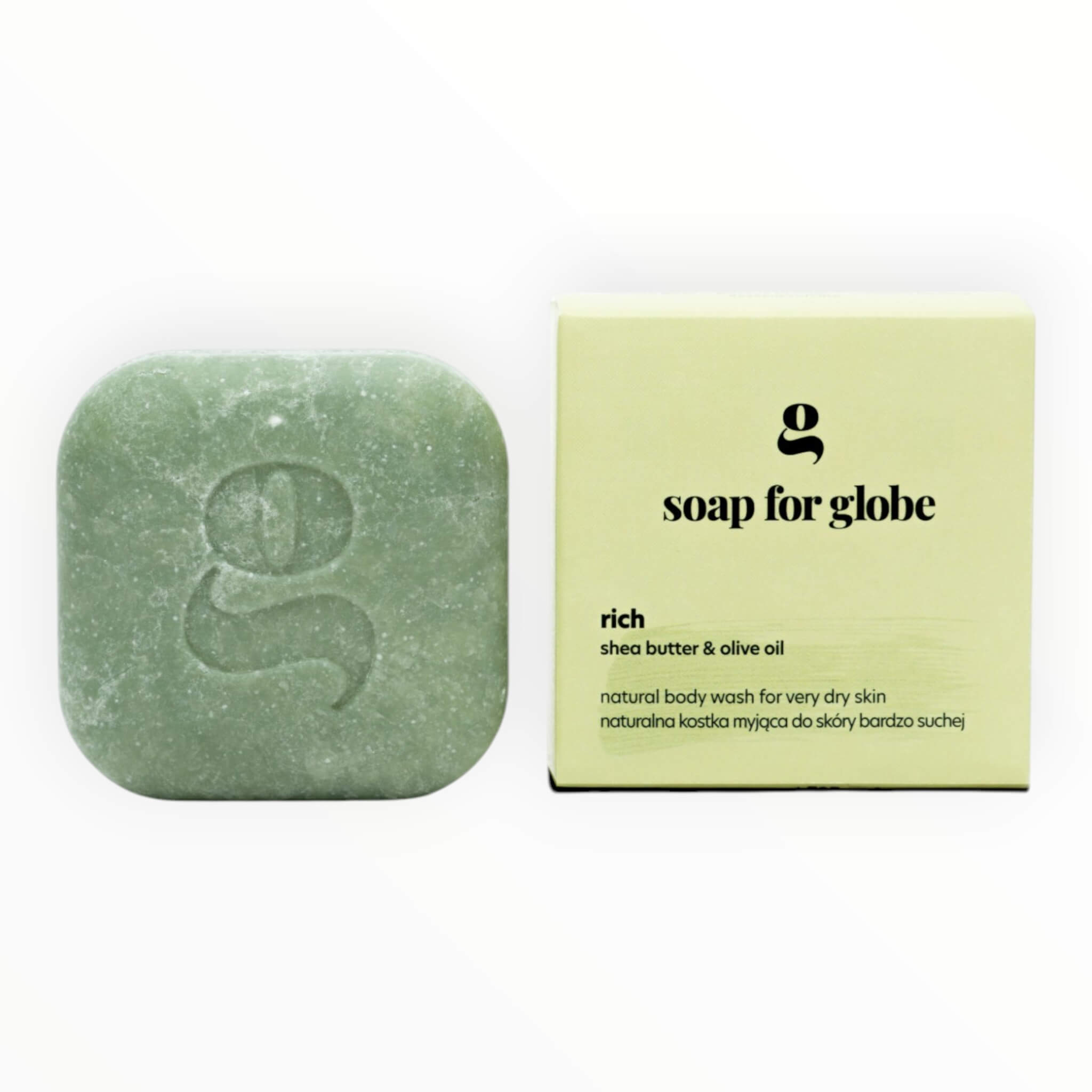 Body Wash Bar, Trockene Haut - Reichhaltig, 100 g.