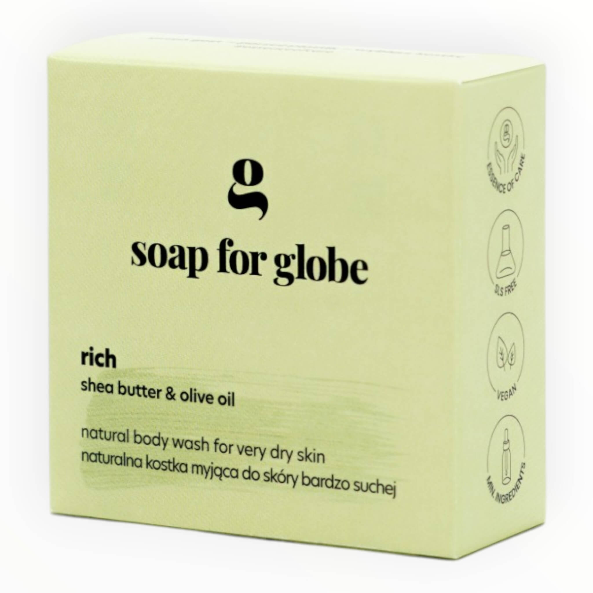 Body Wash Bar, Trockene Haut - Reichhaltig, 100 g.