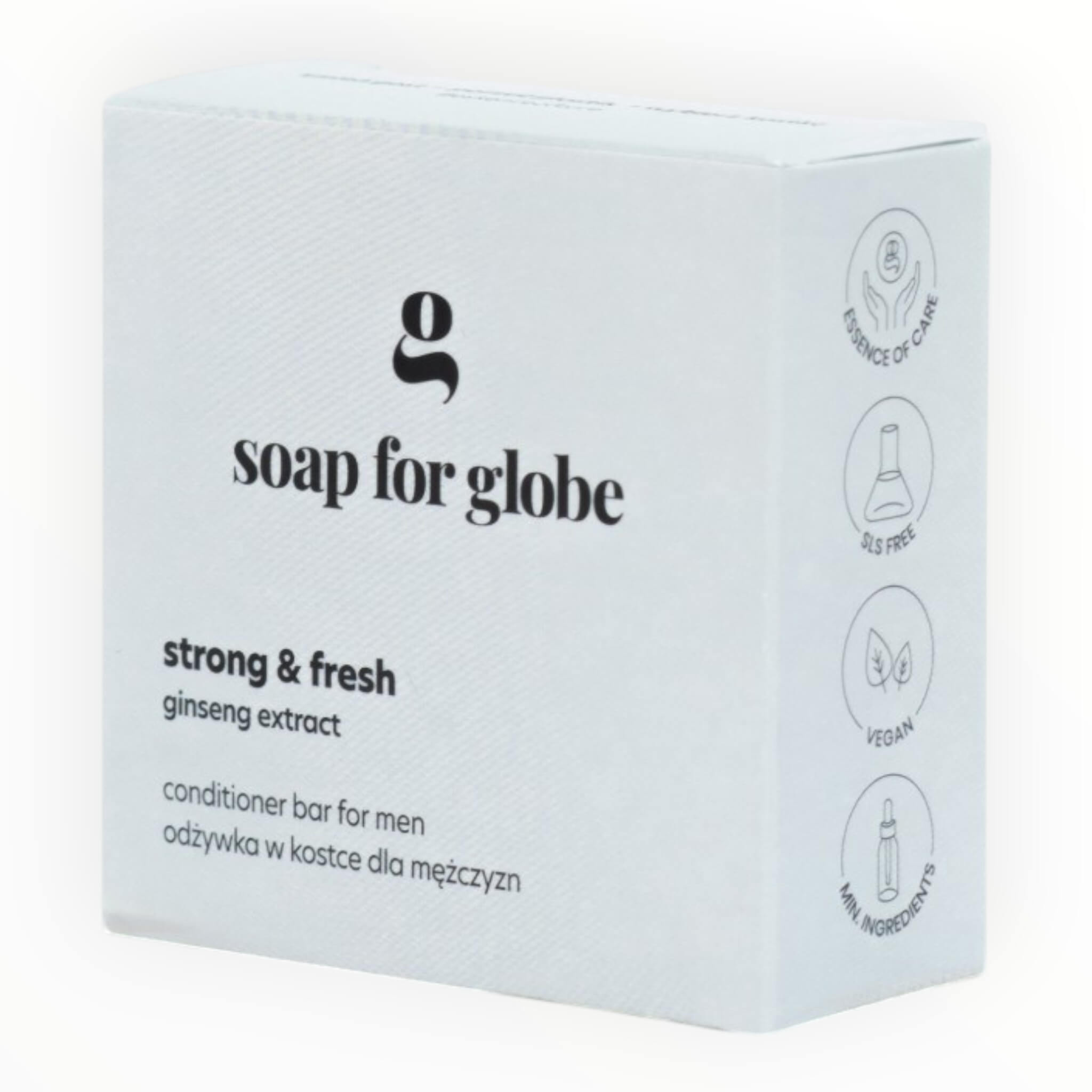 Conditioner Bar, Männer - Stark & Frisch, 50 g.
