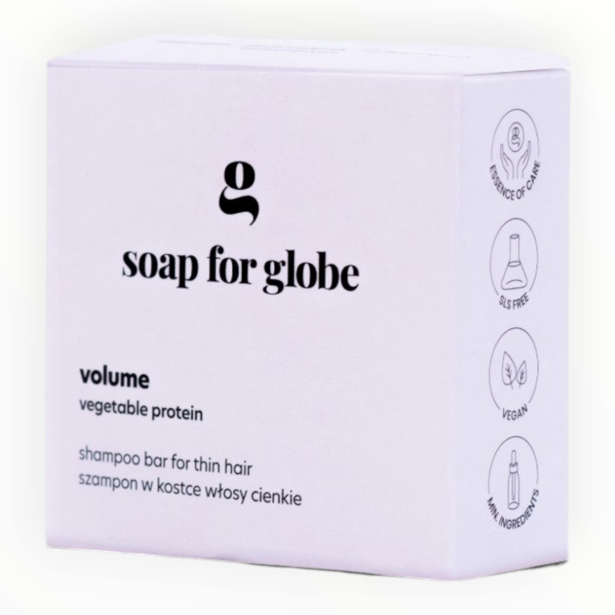 Shampoo Bar, Dünnes Haar - Volumen, 80 g.