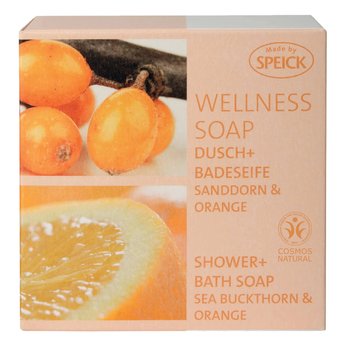 Wellness-Seife, Sanddorn & Orange, 200 g.