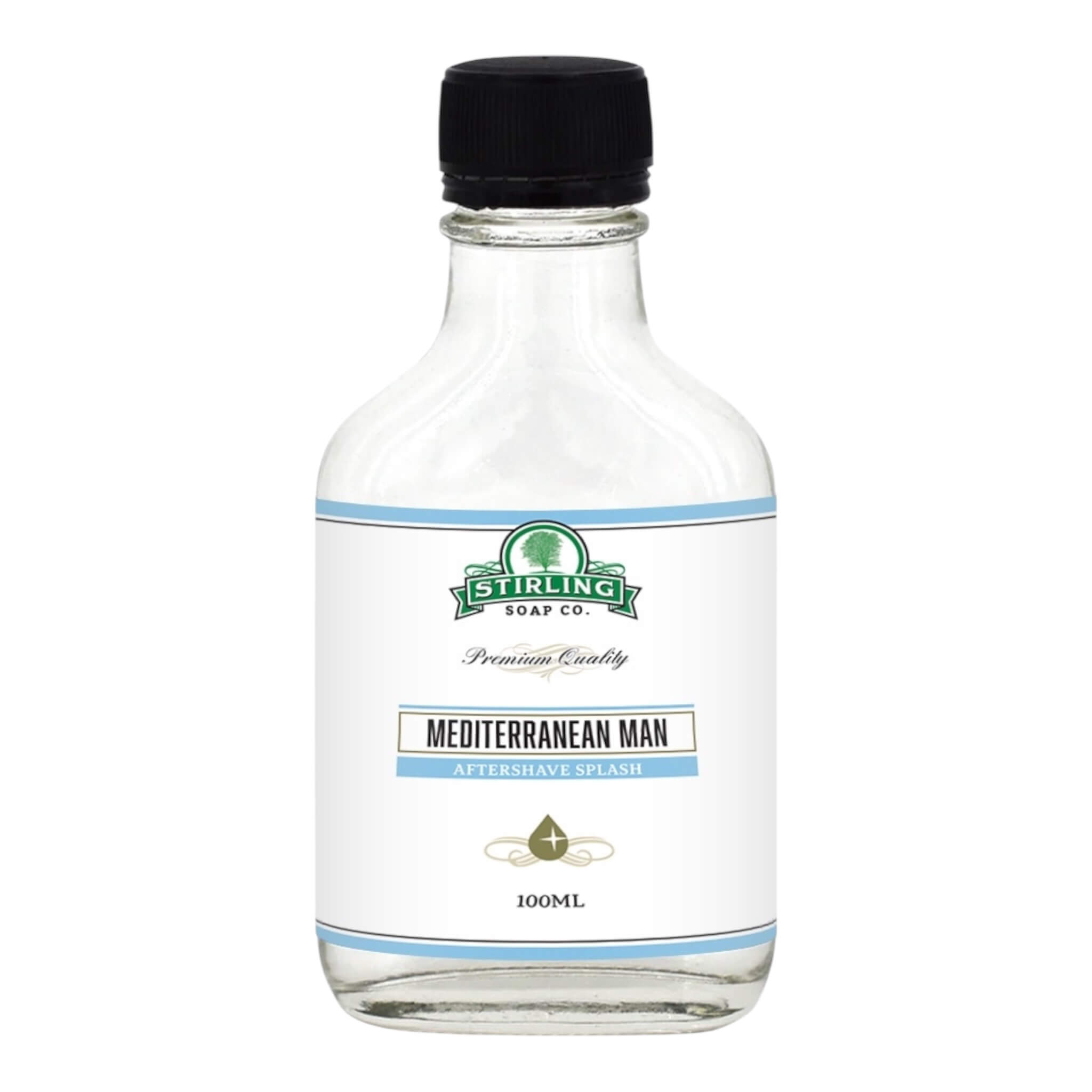 Aftershave Splash, Mediterranean Man, 100 ml.