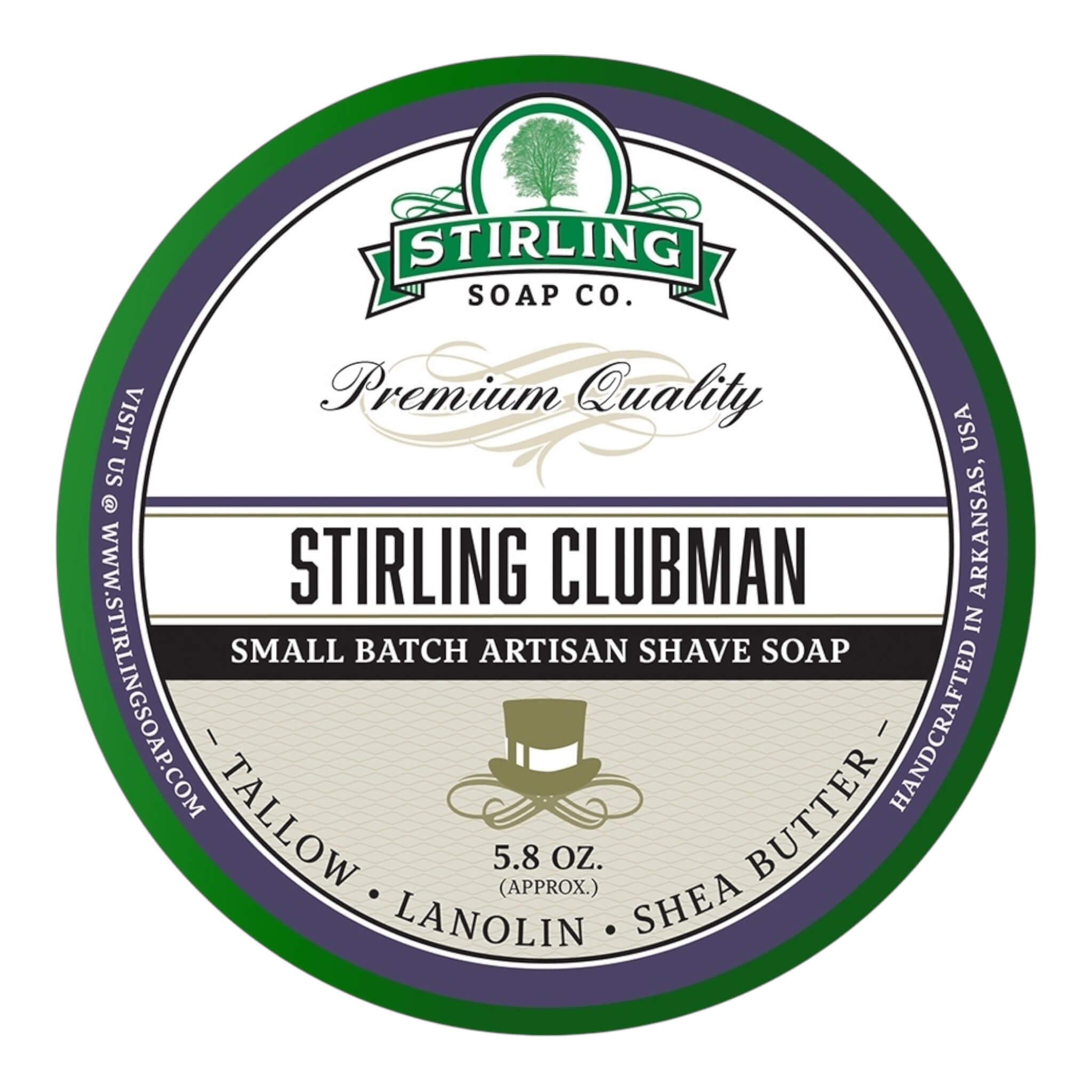 Rasierseife, Clubman, 170 ml.
