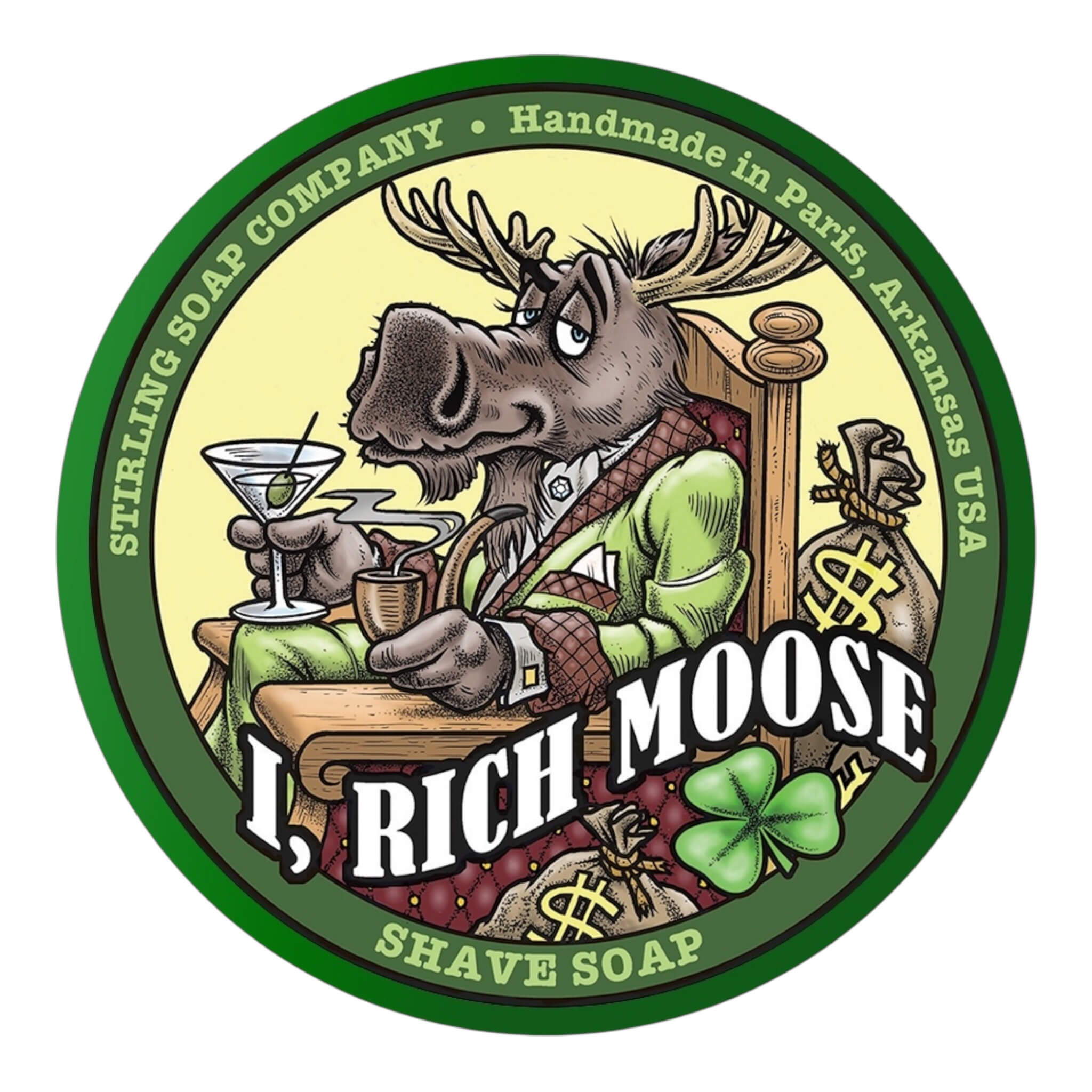 Rasierseife, I Rich Moose, 170 ml.