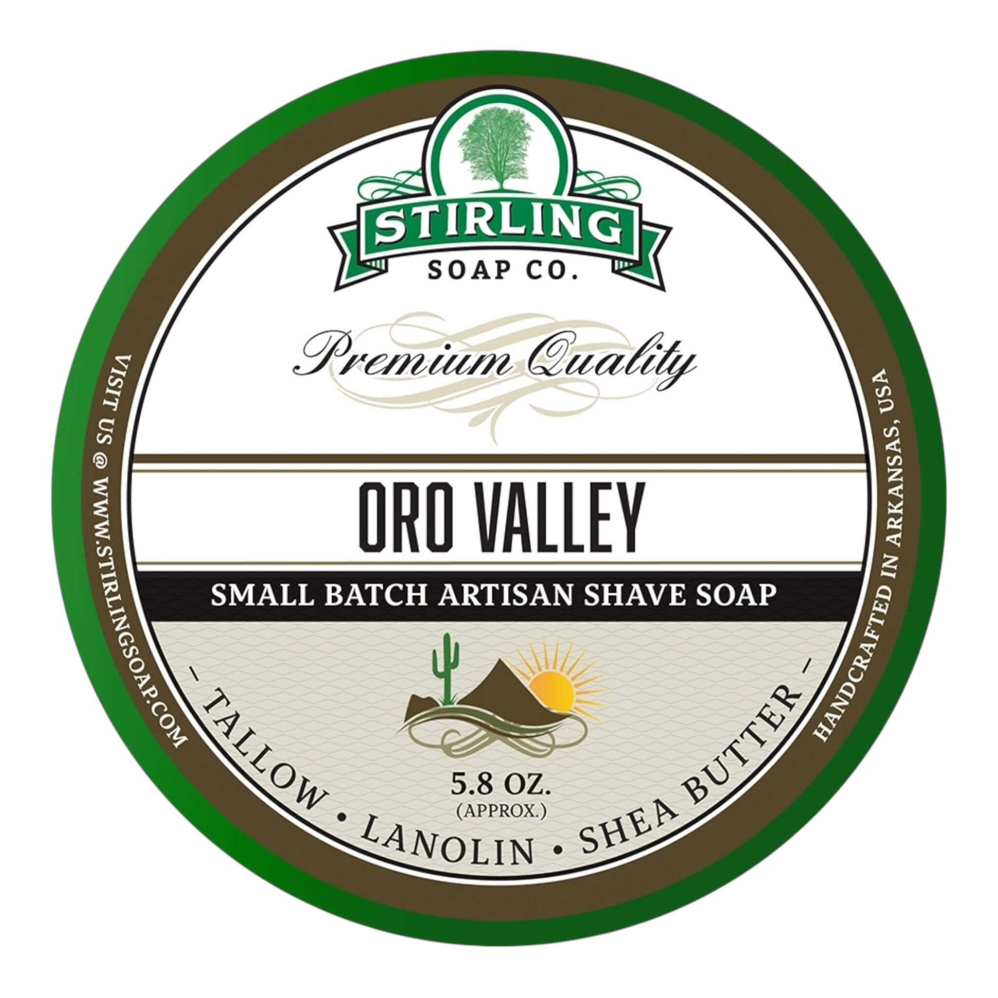 Rasierseife, Oro Valley, 170 ml.