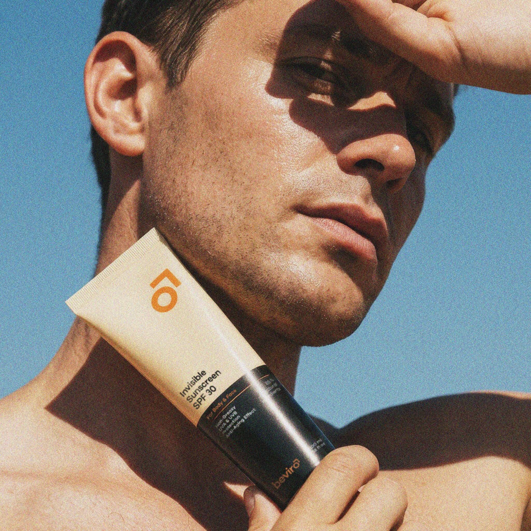 Unsichtbare Sonnencreme LSF 30, 100 ml.