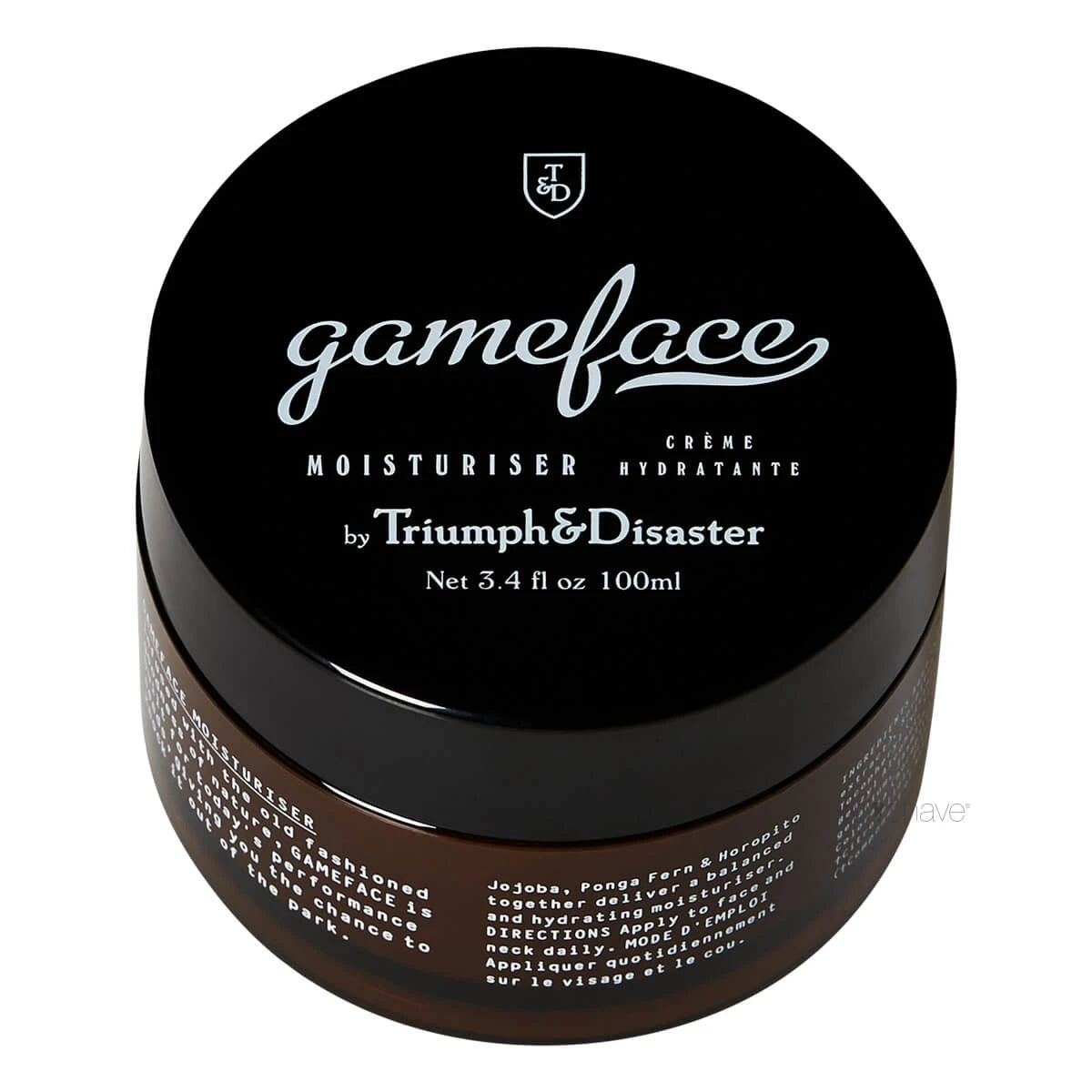 Gameface Feuchtigkeitscreme, 100 ml.