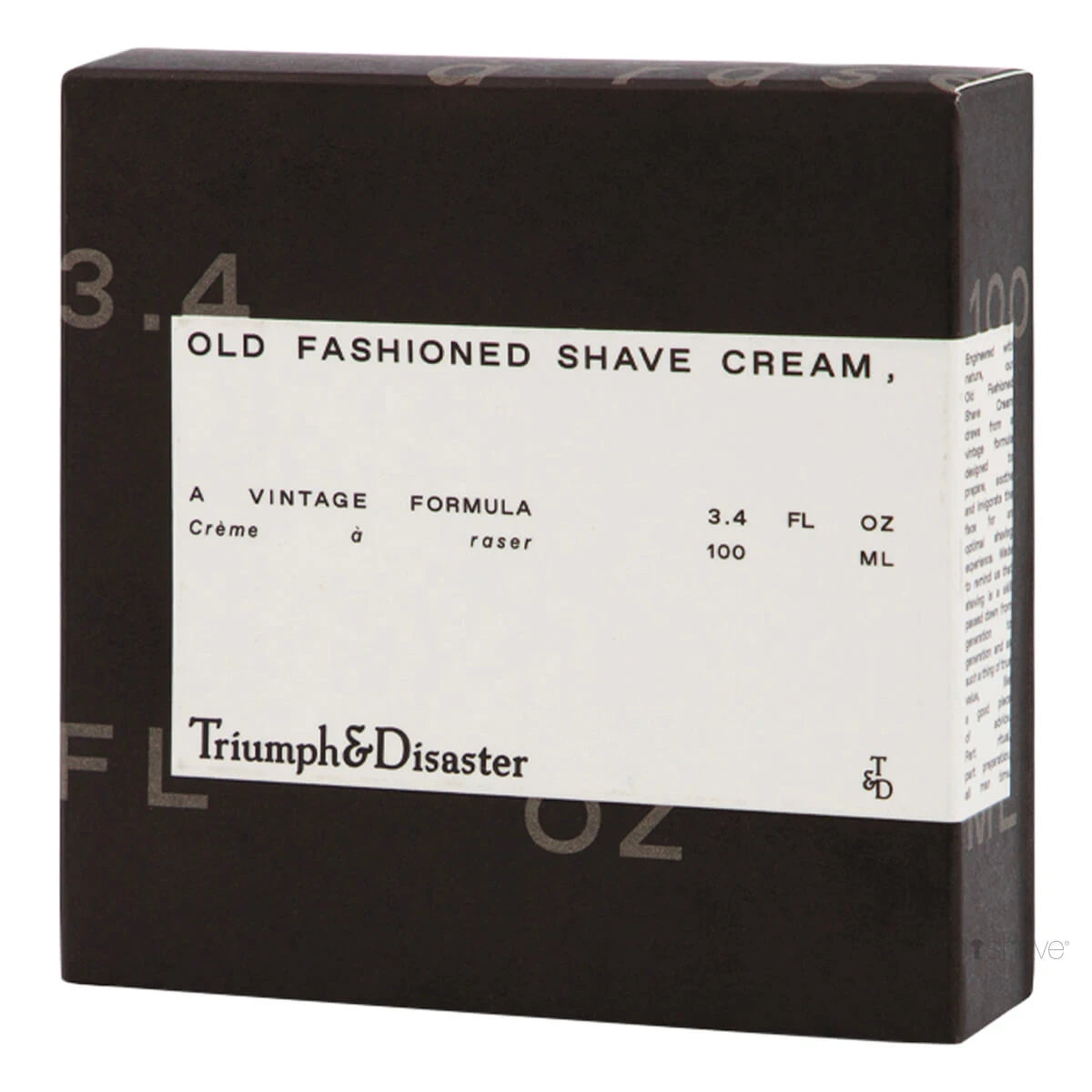Old Fashioned Rasiercreme, 100 ml.