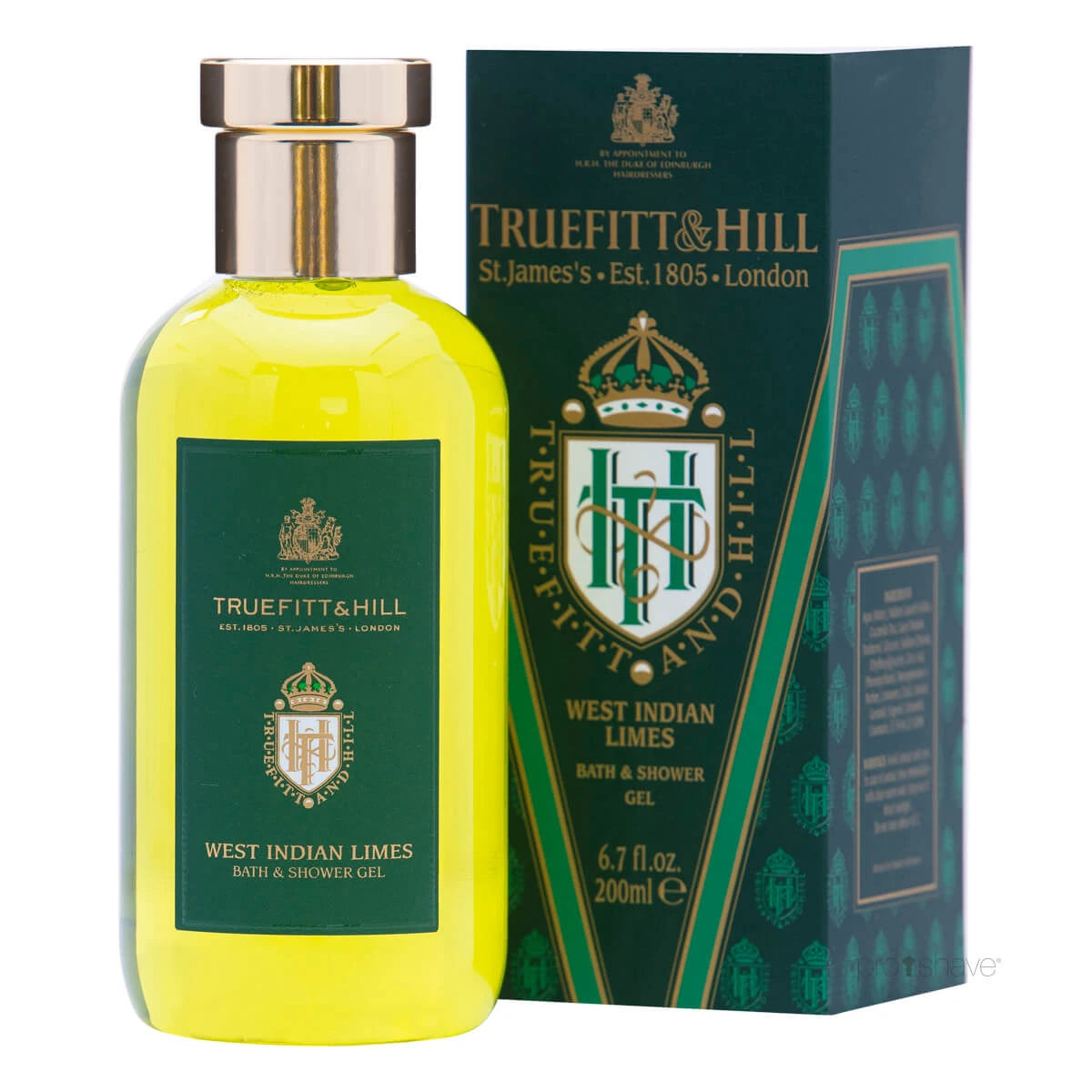 Bade- und Duschgel, West Indian Limes, 200 ml.