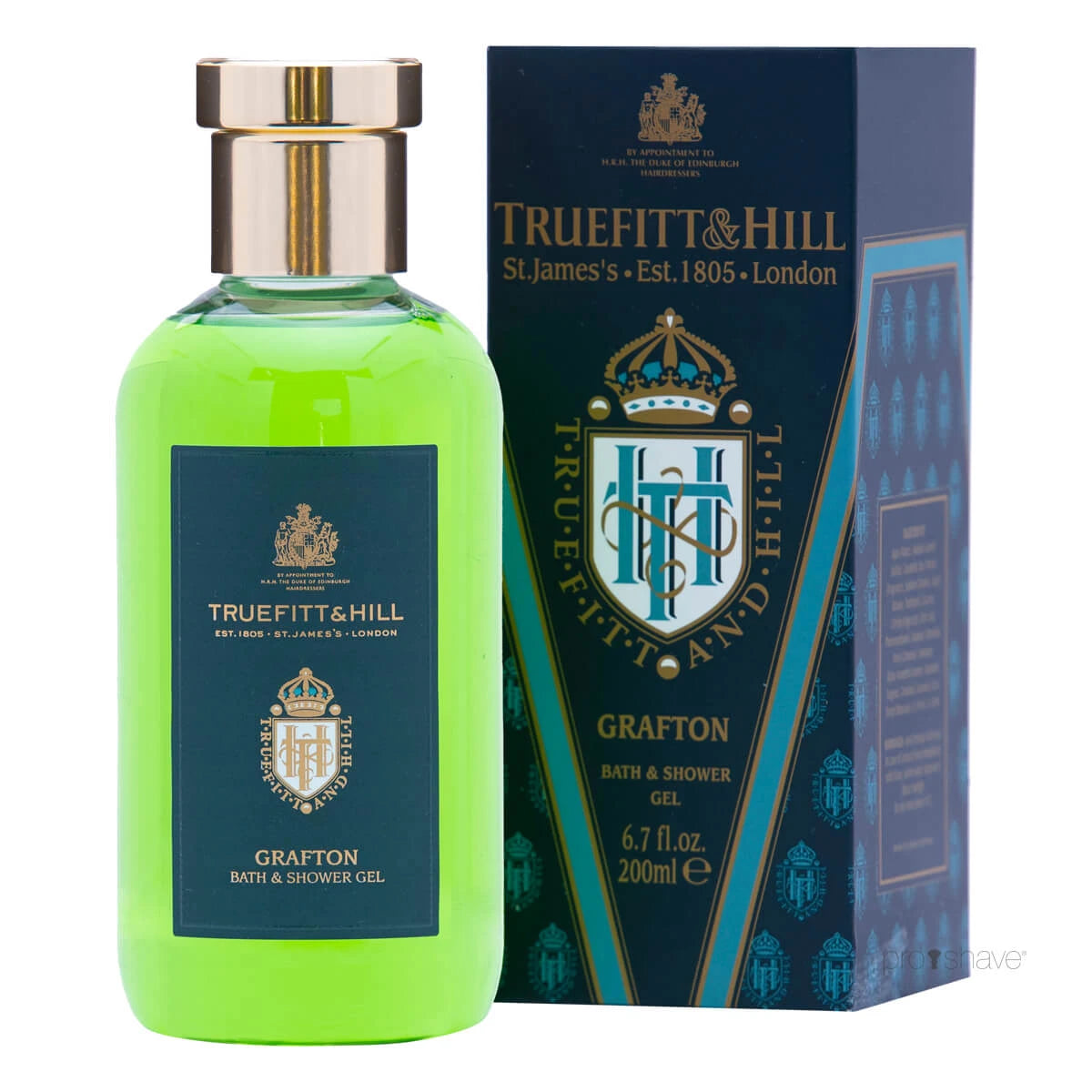 Bade- und Duschgel, Grafton, 200 ml.