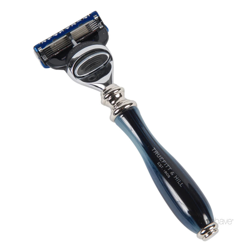 Fusion Rasierhobel, Wellington, Blauer Opalimitat