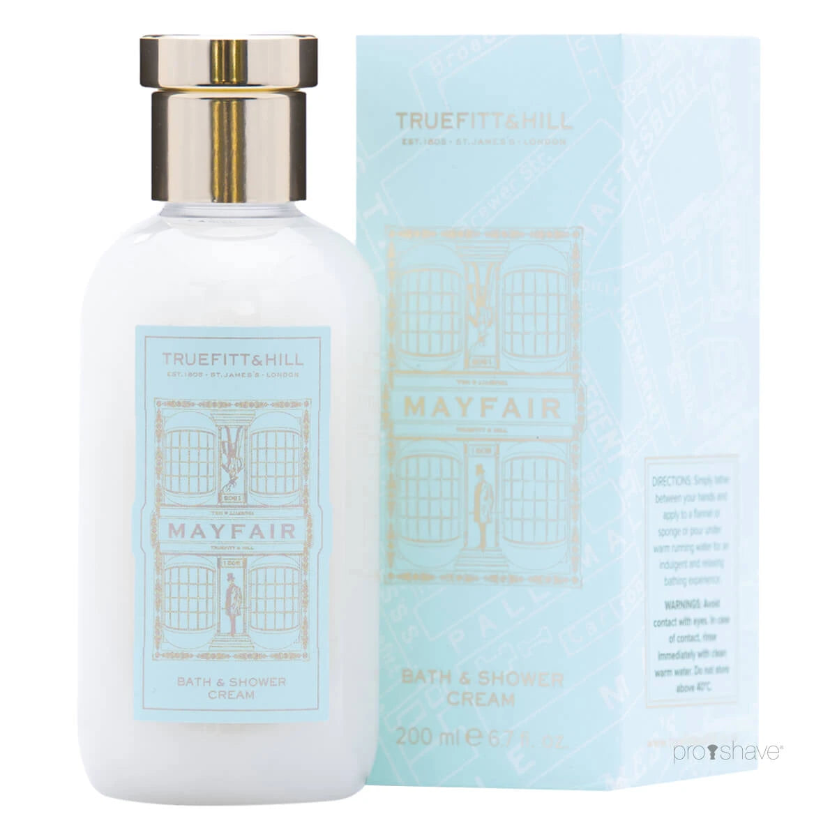 Bade- und Duschcreme, Mayfair, 200 ml.