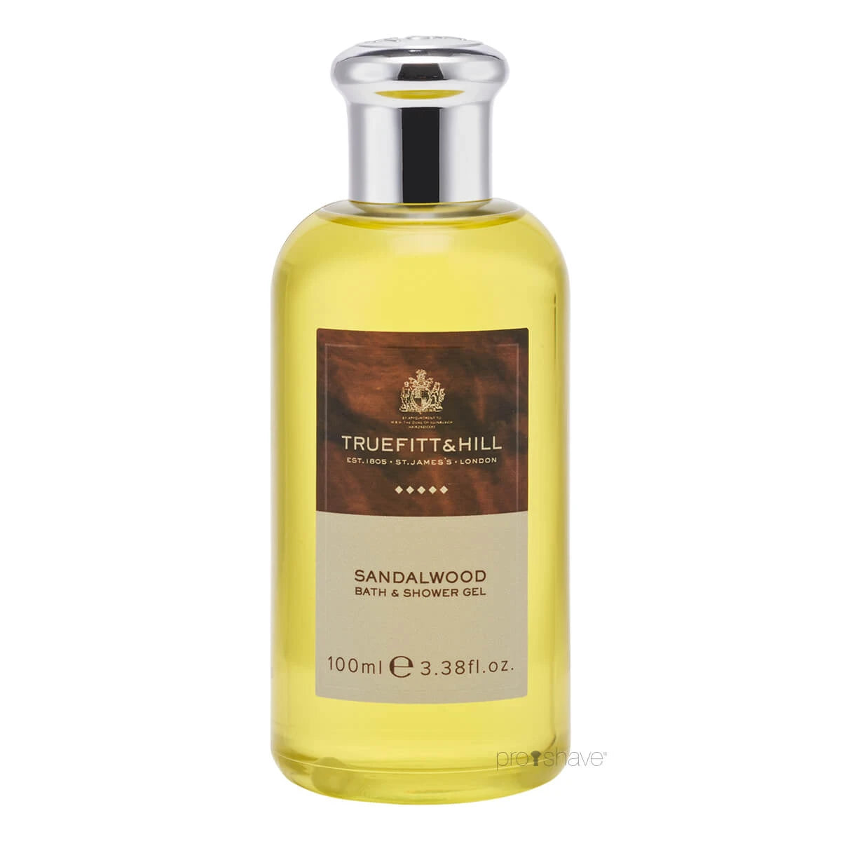 Bade- und Duschgel, Sandalwood, 100 ml.