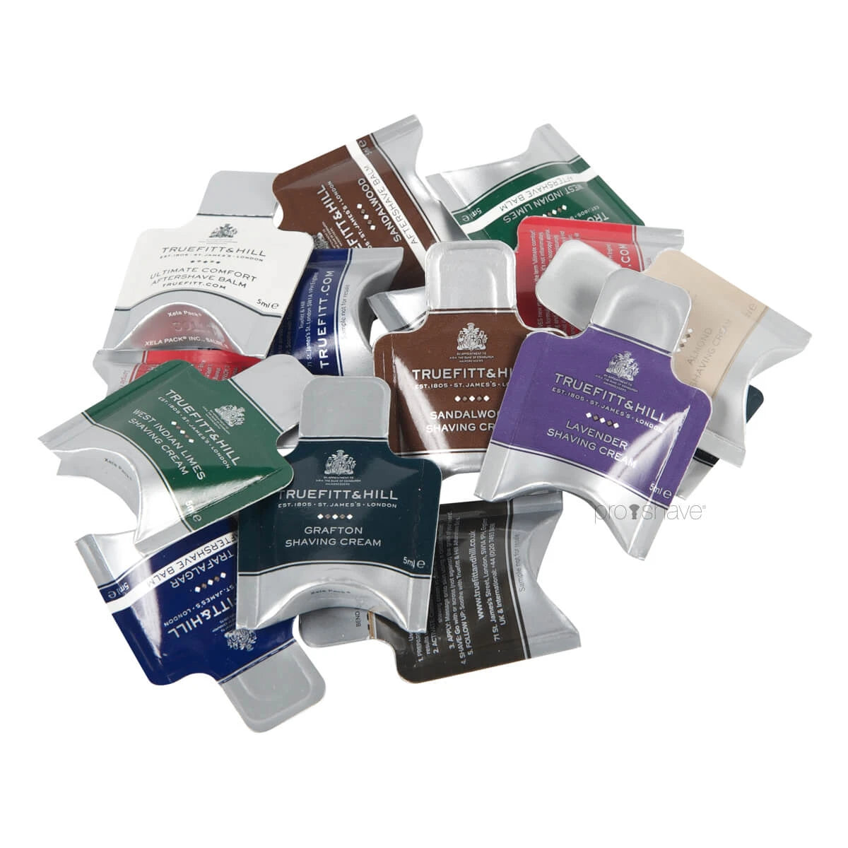 Probenpackung, Rasiercreme & Aftershave-Balsam