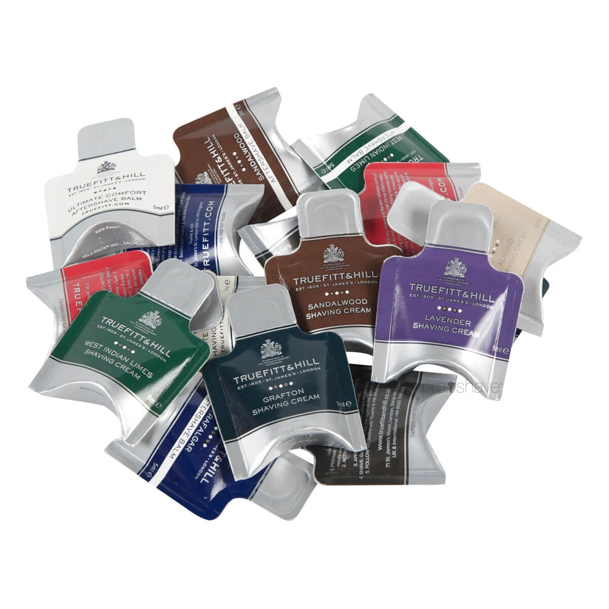 Probenpackung, Rasiercreme & Aftershave-Balsam